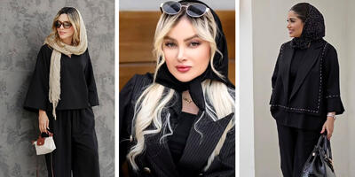 مانتوی مشکی را چگونه ست کنیم؟ ایده‌هایی شیک برای این روزها - چی بپوشم