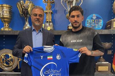 اسماعیل قلی زاده آبی پوش شد!