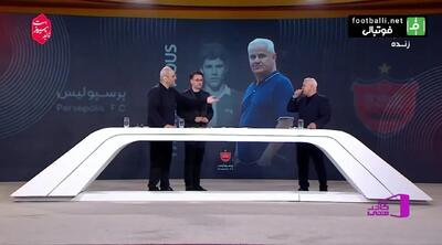ببینید؛ مصاحبه پیوس علیه وحید هاشمیان روی آنتن زنده