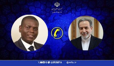 گفتگوی تلفنی وزرای خارجه ایران و آفریقای جنوبی