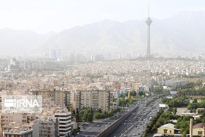 هشدار نارنجی خیزش گرد و خاک در تهران