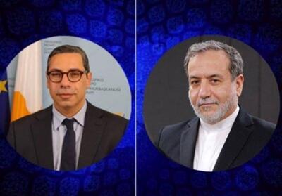پیام عراقچی تحویل وزیر امور خارجه قبرس شد