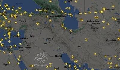 مسدود شدن مجدد آسمان غرب و مرکز ایران برای پروازهای عبوری بین‌المللی
