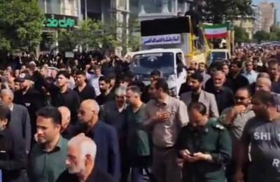 فیلم/ تشییع شهید ابوالفضل رضایی‌روشن در بابل
