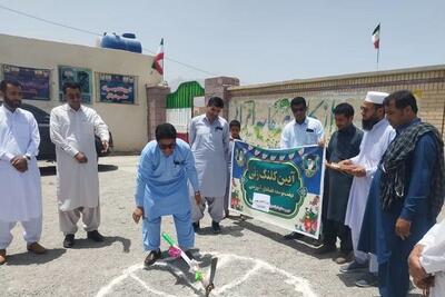 برگزاری آیین کلنگ‌زنی احداث ۳ مدرسه‌ در مهرستان