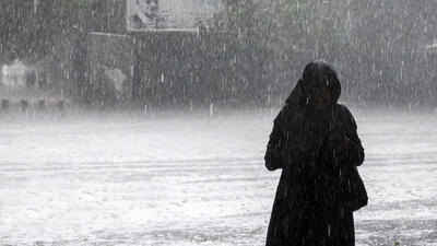 بارش پراکنده باران در این مناطق از کشور