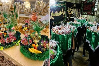 تزیین خنچه ی حضرت قاسم (ع)؛ مناسب مراسم ها و روضه های خونگی محرم و دسته های عزاداری