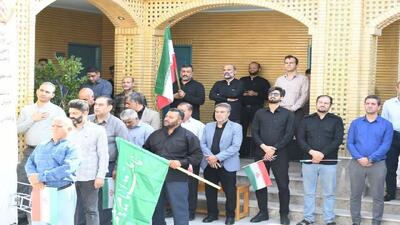 راهپیمایی دانشگاهیان دانشگاه سمنان در محکومیت جنایات رژیم صهیونیستی