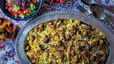 طرز تهیه پلو قمری اصفهانی (+خواص)