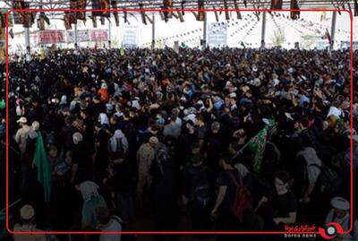 ازدحام شدید زائران در مرز مهران