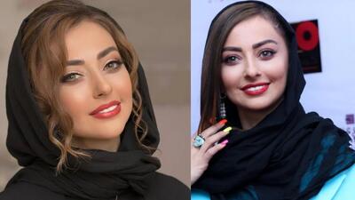 تصویر روز | سلفی جذاب و خاص نفیسه روشن با آینه آسانسور | گلی شی