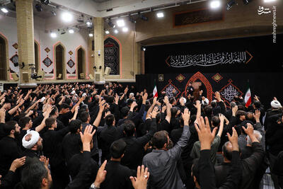 عکس/ نخستین شب مراسم عزاداری حسینیه امام خمینی(ره) در محرم