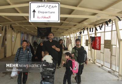 تردد زائران حسینی در مرز مهران با همکاری مسئولان عراقی تسهیل شد