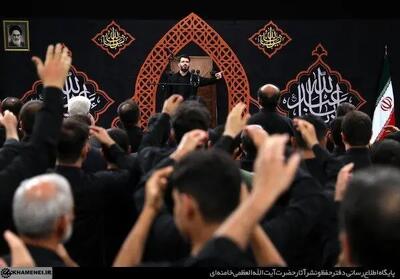 مراسم عزاداری حضرت اباعبدالله الحسین علیه‌السلام در حسینیه امام خمینی برگزار شد