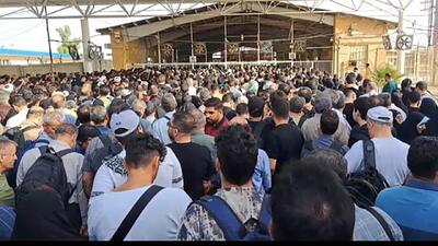 تصاویری از ازدحام شدید زائران در مرز مهران | رویداد24