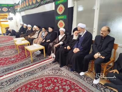 تصاویر: مراسم عزاداری سید و سالار شهیدان با حضور حضرت آیت الله سبحانی | شفقنا