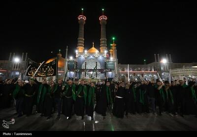 مشق شمشیر نجفی‌های مقیم قم- عکس صفحه استان تسنیم | Tasnim