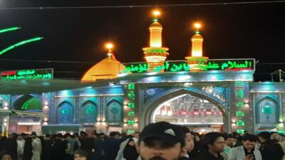 تصاویری به یاد ماندنی از حال و هوای محرم در جوار حرم امام علی (ع)