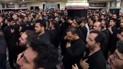 نوحه‌خوانی محمدرضا بذری در حسینیه امام خمینی (ره)+ فیلم