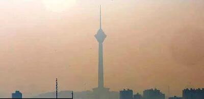 هوای تهران در وضعیت ناسالم