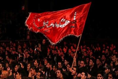 گریه حرمله وسط اجرای تعزیه حضرت علی‌اصغر، حسینیه معلی را بهم ریخت +ویدیو