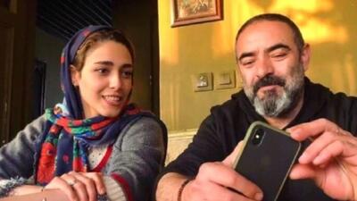 تصور روز | عکسی از حسن معجونی در کنار همسرش در گذر زمان | گلی شی