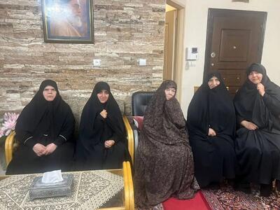 دیدار معاون رئیس‌جمهور با مادر شهید باقری