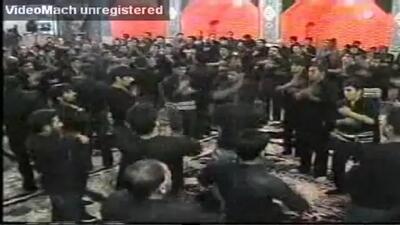 نوحه یزدی قرآنها بر سر دست زنان