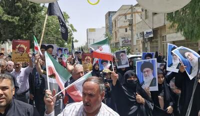 ایلامی‌ها در جمعه «خشم و نصر» کفن پوش به میدان آمدند