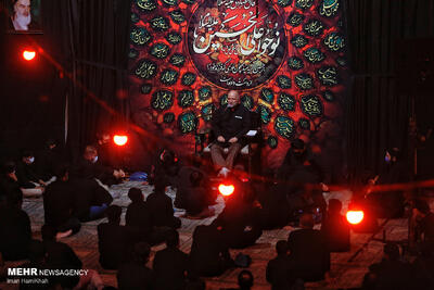 عزاداری هیئت روضة الحسین (ع) شهرک مدنی همدان