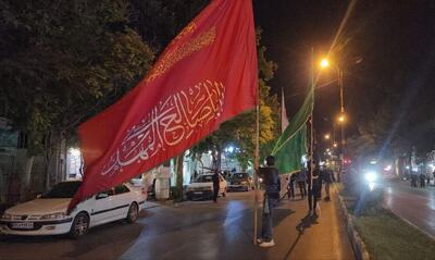 دسته‌روی هیئات مذهبی در خراسان شمالی