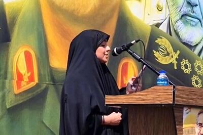 انتقاد دختر شهید سردار شادمانی از اظهارات رئیس پدافند غیرعامل