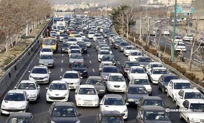 ترافیک آزاد راه  تهران شمال