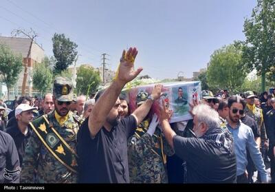 پیکر مطهر   شهید نعمتی   در بهارستان تشییع شد - تسنیم
