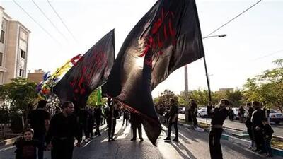 ارادت سوگواران دیزج دیز به امام حسین (ع) در آستانه تاسوعا و عاشورای حسینی + فیلم