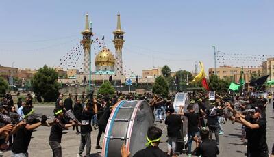 الوندنشینان در سوگ سقای دشت کربلا