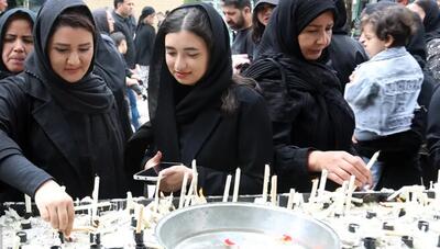 آئین سنتی شام‌پایلاماق تاسوعای حسینی - اردبیل (عکس)