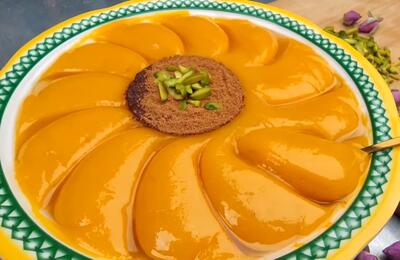 تهیه حلوا زعفرانی شیراز / حلوا به این خوشمزگی مگه هست؟