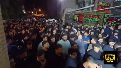 سنج و دمام بوشهری در عزای امام حسین(ع) + فیلم