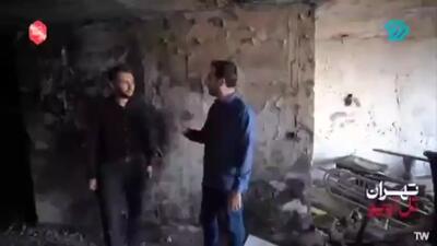 تصاویری از حجم تخریب ساختمان محل سکونت شهید طهرانچی پس از حمله اسرائیل