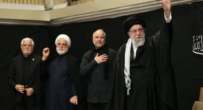 لحظه ورود رهبر انقلاب به حسینیه امام خمینی(ره) | جهان نیوز