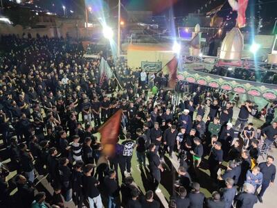 آئین عزاداری سنتی «حسن و حسین» در توپ آغاج