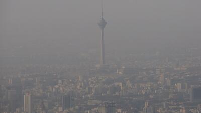 تهران در وضعیت قرمز آلودگی هوا