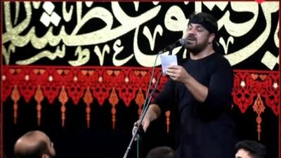 مداحی کربلایی مجتبی رمضانی در محرم ۱۴۰۴ + فیلم