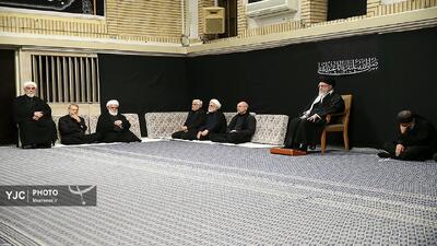 مراسم عزاداری شب عاشورای حسینی (علیه‌السلام) با حضور رهبر انقلاب