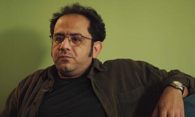 حضور احسان عبدی‌پور در مراسم سنج و دمام‌زنی «خیمه هنر»