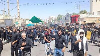 ایلام، عزادار شهید دشت کربلا در روز عاشورا