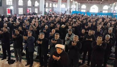 اقامه نماز ظهر عاشورا در آذربایجان شرقی