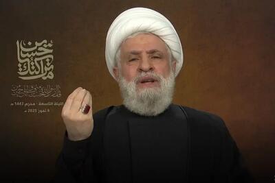 نعیم قاسم: مقاومت راه روشن ملت لبنان است