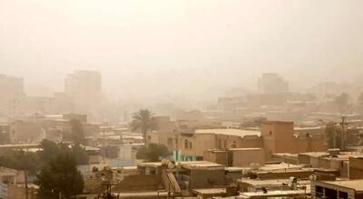 هشدار نارنجی :گرد و خاک عراقی در راه خوزستان